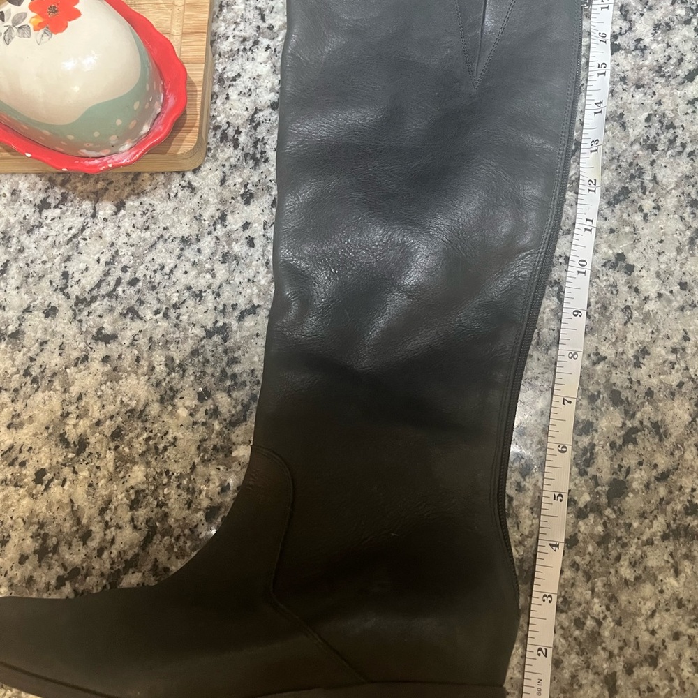 Lucky Brand Women's Black Leather Boots - Picture 10 of 10